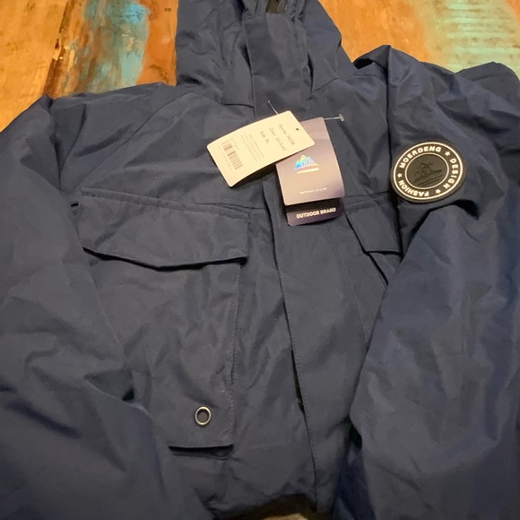 Men's Blue Performance Jacket - Picture 1 of 6